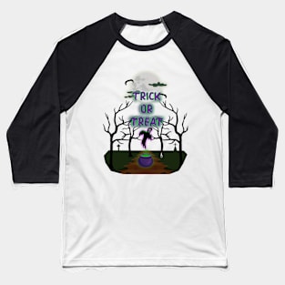 Halloween Trick or Treat Baseball T-Shirt